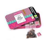 Terre d'Oc - Thé Noir Bio d'Inde - Chai Masala Épices - 10 Sachets - 14g
