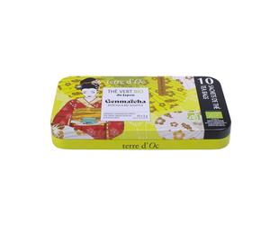 TERRE D'OC-Thé nomade Genmaicha Japon bio Terre d’Oc - 10 x 2 g