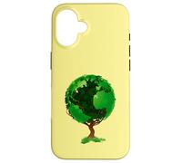 Terre en Forme d'arbre - Green Planet Eco Design Coque pour iPhone 16
