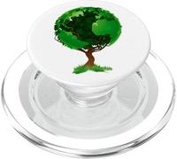Terre en Forme d'arbre - Green Planet Eco Design PopSockets PopGrip pour MagSafe