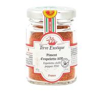 Terre Exotique | Paprika d'Espelette DOP - Pot de 40 g.