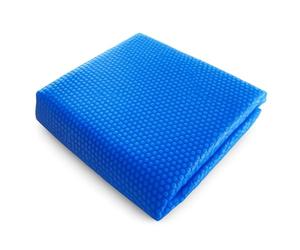 TERRE JARDIN - Bâche à Bulles 180 microns pour Piscine rectangulaire - 10 x 5 m - Polyéthylène Bleu - Bache d'isolation Thermique - Housse de Rangement - 10 x 5 - Bleu