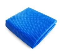 TERRE JARDIN Bâche à Bulles Piscine rectangulaire 180 microns | Bâche thermique 180 microns à bulles Ø 16 mm en polyéthylène bleu - maintient la température de l'eau et limite l'évaporation