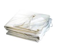 TERRE JARDIN Bâche de Protection LUXE 5 x 8 m - PVC 300 g/m², 4 cordelettes et œillets métalliques