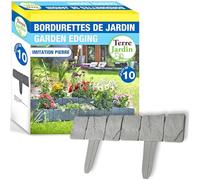 Terre Jardin - Bordures de Jardin Imitation Pierre - par 10