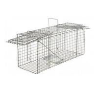 Terre Jardin Cage à nuisibles Double entrée Acier galvanisé 33 cm