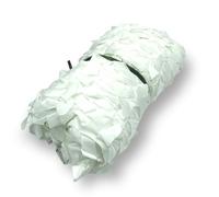 TERRE JARDIN - Filet d'ombrage ajourée 500 x 400 cm, Toile de Protection Solaire 100g/m² - 4 x 5 - Blanc