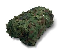 TERRE JARDIN Filet d'ombrage ajourée 500 x 400 cm, Toile de protection solaire 100g/m² - Militaire 4 x 5 Camouflage