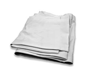 TERRE JARDIN - Gouttière pour Tonnelle Pliante 3x3 - Évacuation Pluie Entre 2 Barnums Accolés - Polyester 250g/m² - Fixation Scratch - Blanc