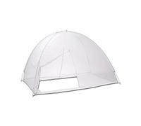TERRE JARDIN Moustiquaire dôme popup pour lit - 200 x 125 - Blanc