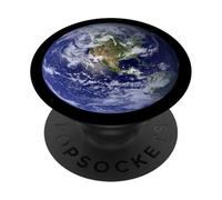 Terre mère Vue de l'espace PopSockets PopGrip Adhésif