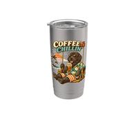 Terre-Neuve Chillin Boire Ice Coffee End Swing DIGOR Gobelet isotherme en acier inoxydable double paroi