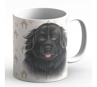 TERRE NEUVE - Tasse A Café Ou Pour Le The. Tasses Avec Motif De Chien et Chat. Votre Animal Prefrere -Parfait Pour Les Amoureux des Animaux. Mug En Céramique.