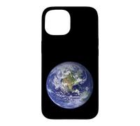 Terre Planète, Plat, Terre Amérique du Nord Globe Space Clouds Coque pour iPhone 15