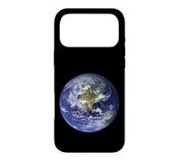 Terre Planète, Plat, Terre Amérique du Nord Globe Space Clouds Coque pour iPhone 17 Pro Max
