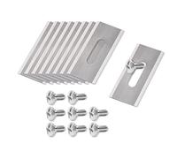 Terre Products Lot de 9 lames de rechange pour tondeuse à gazon robotique, compatibles avec Husqvarna Automower, Gardena Sileno, McCulloch ROB S Series, et plus encore