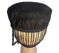 Terré Shaman Drum Sac Rond Noir Rembourré Ø 45 cm Chaman Tambour Courroie