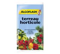 Terreau horticole Algoflash 40 litres