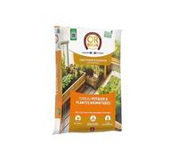 Or Brun - Terreau pour plantes aromatiques et carré potager - Croissance rapide - 6 L