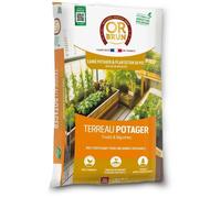Terreau Potager Or Brun 20 litres : Doublez vos récoltes en carré potager