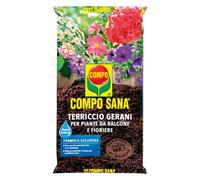 Terreau Pour Géraniums Balcons Fleurs 20LT Compo Sana