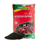 Terreau pour rosiers - 40 litres - y compris RhizoPlus améliorateur de racines
