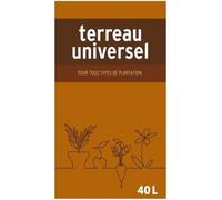 Algoflash Sac de terreau universel pour tous types de plantation 40 L