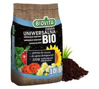 Terreau universel pour fleurs, plantes biologiques, naturel, 10 L