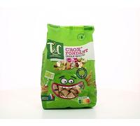 TERRES & CEREALES BIO - Céréales Fourrées Chocolat Noisette Sans Huile De Palme, Bio, 375g - Lot De 3