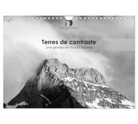 Terres de contraste - Une année en monochrome (Calendrier mural 2027 DIN A4 vertical), CALVENDO calendrier mensuel: Un calendrier artistique et ... et la poésie des paysages en noir et blanc.