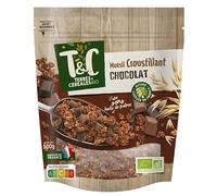 TERRES ET CEREALES - muesli croustillant au chocolat bio 500g - Deux Articles