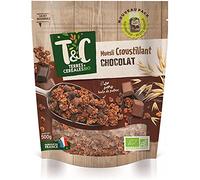 TERRES ET CEREALES - Muesli Croustillant Au Chocolat Bio 500G - ( Lot De 3 )
