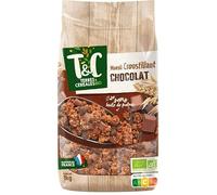 TERRES ET CEREALES - Terres Et Céréales Muesli Croustillant Au Chocolat Bio 1Kg - Lot De 3