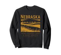 Terres façonnées par Le Vent du Nebraska Depuis 1867 Sweatshirt