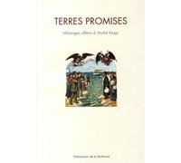 Terres promises Mélanges offerts à André Kaspi - Collectif - De La Sorbonne Editions - broché - Beau livre