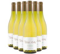 Terres Vives Pays d'Oc Viognier - Blanc 2024 - Vin Blanc du Languedoc - Roussillon (6x75cl) HVE
