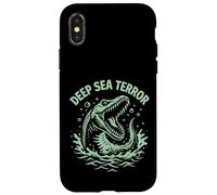 Terreur des Mers Profondes Mosasaurus Monstre Marin préhistorique Coque pour iPhone X/XS