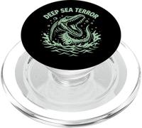Terreur des Mers Profondes Mosasaurus Monstre Marin préhistorique PopSockets PopGrip pour MagSafe