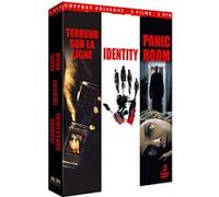 Terreur sur la ligne / Panic Room / Identity – Coffret 3 DVD – Sony