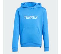 Adidas Sweat à capuche Terrex Kid's MT Logo Ray Blue Taille 140
