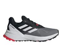 adidas Homme Terrex Soulstride Trail Running Shoes, Grey Four/Dash Grey/Pure Ruby, 40 2/3 EU