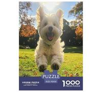 Terrier Blanc des Highlands de l'Ouest Puzzle 1000 Pièces Educa Jouet en Bois Cadeau Unique De l'art De La DécoRation Jeu Éduchatif Challenge Toy Adultes & Enfants des 14 Ans 70x50cm/1000pcs