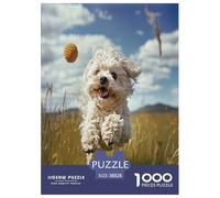 Terrier Blanc des Highlands de l'Ouest Puzzle 1000 Pièces Educa Jouet en Bois Cadeau Unique De l'art De La DécoRation Jeu Éduchatif Challenge Toy Adultes & Enfants des 14 Ans 38x26cm/1000pcs