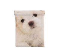 Terrier Blanc des Highlands de l'Ouest, Sac de Rangement pour Femmes, Portefeuille supérieur à Presser, Petit Porte-Monnaie, Pochette de Changement
