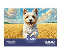 Terrier de Bedlington 1000 Pièces Puzzle Qualité Premium De Décoration Familiale Impossible Collection Spéciale Adultes Et Enfants À Partir De 14 Ans 70x50cm/1000pcs