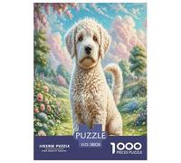 Terrier de Bedlington Puzzle 1000 Pièces Educa Jouet en Bois Jeu D'Intelligence Décoration Intérieure Jeu Éduchatif Challenge Toy Adultes & Enfants des 14 Ans 38x26cm/1000pcs