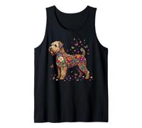 Terrier de blé Doux coloré Floral Papillon Fleur Débardeur