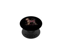 Terrier de blé Doux coloré Floral Papillon Fleur PopSockets PopGrip Adhésif