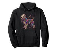 Terrier de blé Doux coloré Floral Papillon Fleur Sweat à Capuche