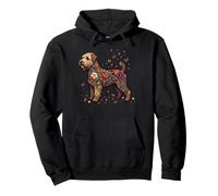 Terrier de blé Doux coloré Floral Papillon Fleur Sweat à Capuche